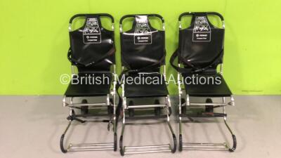 3 x Ferno Compact Chairs