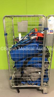 Job Lot Including Hartwell EVAC-U-SPLINT Mattresses, EVAC-U-SPLINTS and Pumps *Cage Not Included* - 3