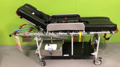 Ferno CCT SIX Patient Trolley with Mattress and Straps and LSU 20g Bracket *SN CCT1094*