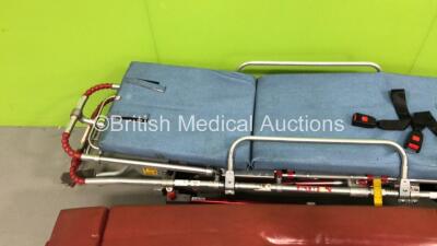 2 x Falcon Ferno Pegasus Ambulance Stretchers with Mattresses (Both Tested, 1 working 1 Hydraulics Not Working) - 3