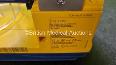 4 x Laerdal LSU Suction Units with 4 x Cups All with Missing Lids (All Power Up 1 x with Slight Damage to Casing - See Photo) *SN 78331076567 / 78021969004 / 7816107920 / 78161071916* - 7