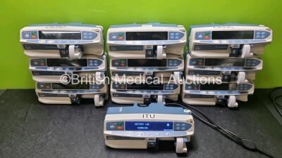 10 x CareFusion Alaris GH Guardrails Plus Syringe Pumps (All Power Up) *SN 135103949 / 135102538 / 270001087 / 135100237 / 135231386 / 8000207603 / 135104010 / 1351003998 / 135103947 / 13512515* *99H*