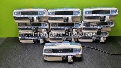 10 x CareFusion Alaris GH Guardrails Plus Syringe Pumps (2 x No Power) SN 135104007 / 270001099 / 135102477 / 135102185 / 800268353 / 80020211 / 135146353 / 135103979 / 135146382 / 800207605* *99H*