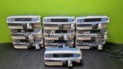 10 x CareFusion Alaris GH Guardrails Plus Syringe Pumps (8 x Power Up 2 x Draw Power) *SN 135102188 / 135104000 / 135104011 / 135102452 / 135102181 / 135103992 / 135104013 / 135102182 / 1353102179 / 800208815* *99H*