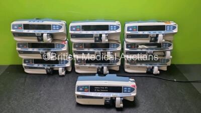 10 x CareFusion Alaris GH Guardrails Plus Syringe Pumps (9 x Power Up 1 x Draws Power) *SN 800207115 / 800207150 / 800207182 / 800207597 / 800243620 / 800206994 / 800206528 / 135146336 / 135103945 / 800207162* *99H*