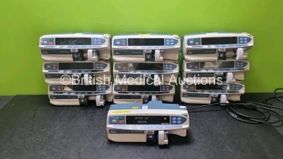 10 x CareFusion Alaris GH Guardrails Plus Syringe Pumps (7 x Power Up 2 x Draw Power 1 x No Power Some with Damage to Casing - See Photos) *SN 800203211 / 800207243 / 800207159 / 800207489 / 800207185 / 800207151 / 800207154 / 1351033050 / 800207178* *9