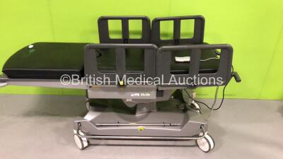 Anetic Aid QA4 Patient Trolley with Controller and Cushions (Powers Up)