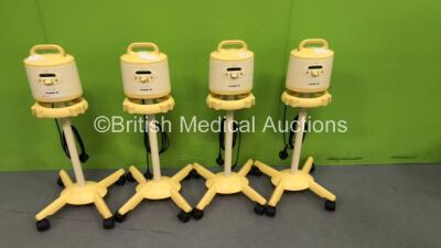 4 x Medela Symphony Breast Pumps on Stands (All Power Up) *1677011 / 1676988 / 1673146 / 1673149*