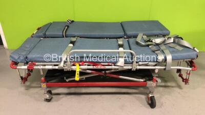 2 x Ferno Falcon Ambulance Stretchers (Both Tested Hydraulics Working)