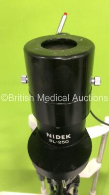 Nidek SL-250 Slit Lamp with 2 x 10x Eyepieces on Motorised Table *21025* - 3