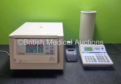 Mixed Lot Including 1 x Thermo Heraeus Labofuge 400 Centrifuge Unit (Powers Up) 1 x Capintec CRC-25R Isotope Calibrator with 1 x Chamber (Powers Up) *SN 251350 / 75888151*