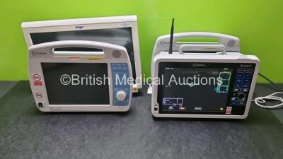 Job Lot Including 2 x Invivo Precess MR Conditional Patient Monitors (Both Power up 1 x with Stock Power Not Included ) 1 x Invivo Expression Monitor with Printer Option (Powers Up with Stock Power, Stock Power Not Included ) 1 x Drager Infinity C700 Moni