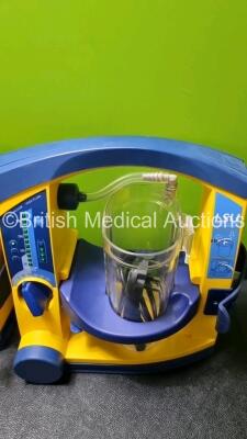 4 x Laerdal LSU Suction Units with 4 x Cups All with Missing Lids (All Power Up) *SN 78510968431 / 78331076563 / 78480854875 / 78331076568* - 2