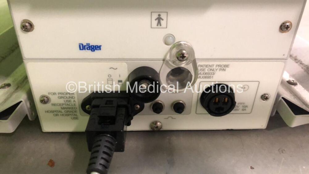 Drager Air Shields Isolette TI500 Transport Incubator (Powers Up with  Missing Stand) *SN UX07474*