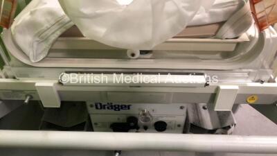 Drager Air Shields Isolette TI500 Transport Incubator (Powers Up with Missing Stand) *SN UX07475* - 3