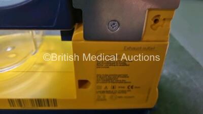 4 x Laerdal LSU Suction Units with 4 x Cups All with Missing Lids (All Power Up 1 x with Damage to Casing - See Photo) *SN 78120439944 / 78180896402 / 78331076575 / 785100968432* - 6