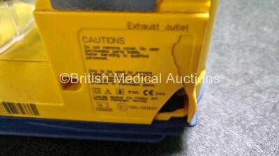 4 x Laerdal LSU Suction Units with 4 x Cups All with Missing Lids (All Power Up 1 x with Damage to Casing - See Photo) *SN 78120439944 / 78180896402 / 78331076575 / 785100968432* - 7