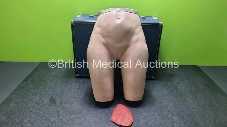 Adam Rouilly Intramuscular Injection Bottock Manikin in Case