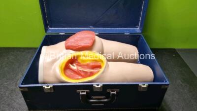 Adam Rouilly Intramuscular Injection Bottock Manikin in Case - 3