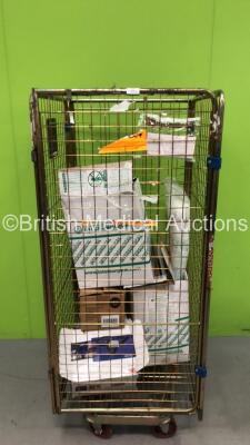 Cage of Consumables Including Breathing Filters,Skintact Defibrillator Electrodes and Oral /Enteral Dispenser