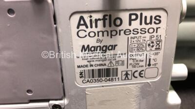 Job Lot Including 4 x Mangar ELK Emergency Lifting Cushions with 4 x Controllers and 1 x Mangar Airflo Plus Compressor *SN CA0350-04811* - 6