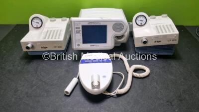 Job Lot Including 1 x Respironics BiPAP Focus Ventilator, 1 x 1 x Sirona Ref 5952507 and 2 x Drager CF-800 CPAP Units