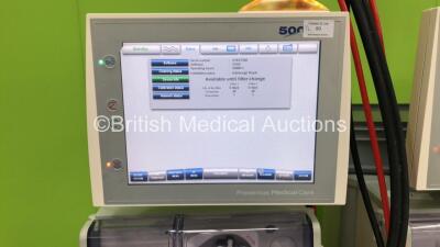 2 x Fresenius Medical Care 5008 Cordiax Dialysis Machines - Software Version 4.58 - Running Hours 24696 / 35757 (Both Power Up) - 2