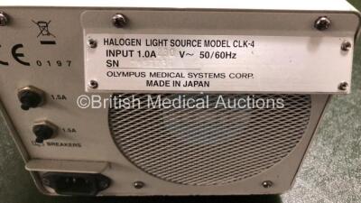 Olympus CLK-4 Halogen Light Source (Powers Up with Good Bulb) - 4