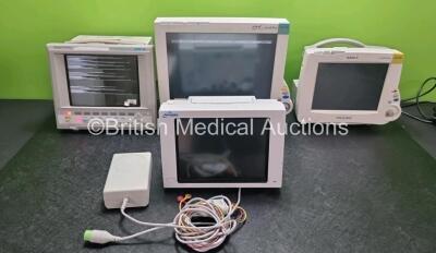 1 x Agilent V24CT Patient Monitor (Powers Up, with Faulty Screen-See Photo) 1 x Spacelabs Medical Patient Monitor with ECG, SpO2, NIBP and T1-2 Options and 3 Lead ECG Lead (no Power), 1 x Philips IntelliVue MP20 Patient Monitor (Powers Up With Blank Scre