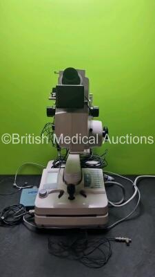 TopCon TRC-50DX Retinal Camera *Mfd 2014* Including Universal Sync Box Leads and Accessories (Powers Up) *SN 948929* *cage*