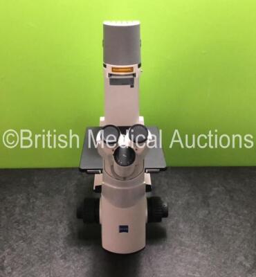 Carl Zeiss Primovert Compact Inverted Benchtop Microscope (Untested Due to No Power Supply)