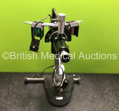 Benchtop Ophthalmoscope (Damage to Runner, Foreign Plug - See Photos)