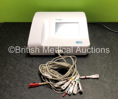 Welch Allyn CP150 ECG Machine on Stand with 10 Lead ECG Lead (Powers Up)