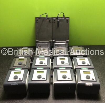 Job Lot Including 12 x Philips Respironics REMstar Auto A-Flex CPAP Units and 2 x REMstar Heated Humidifier Units