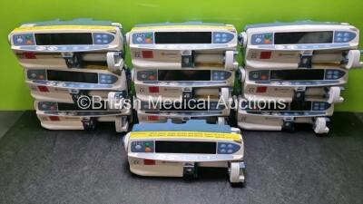 10 x CareFusion Alaris CC Syringe Pumps (All Draw Power) *SN 800310340 / 80339174 / 800350136 / 800316758 / 800350363 / 800313257 / 800350391 / 800316537 / 800325541 / 800310334