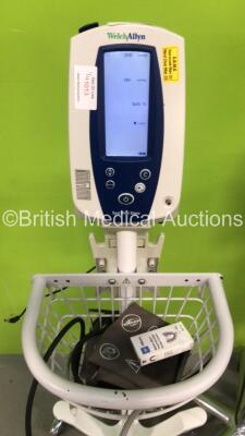 4 x Welch Allyn SPOT Vital Signs Monitors on Stands (All Power Up) *S/N 200811354 / 200801492 / 200802839 / 200802944* - 2