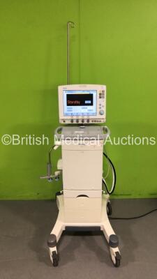 Maquet Servo i Ventilator Model 06487800 System Version 7.0 - System Software Version V7.00.03 - Total Operating Hours - 49604h with Hoses (Powers Up) *C*