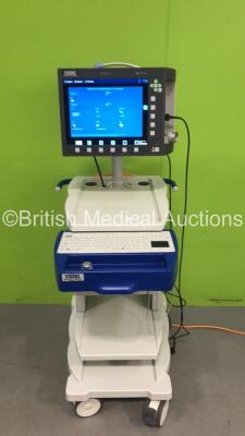 Karl Storz 200450 20 tele pack X Endoscopy System Model 20045020 with Storz telecam pal 20212030 PAL Camera Head on Stand (Powers Up) *S/N OW3326*