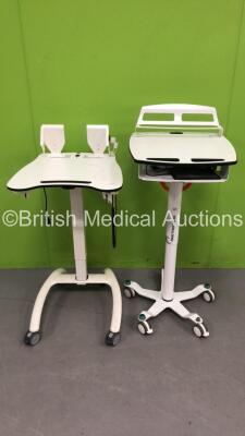 2 x Parity Medical Mobile Workstations