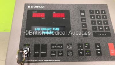 Sharplan 1055S Laser with SurgiTouch Screen (Powers Up with Key - Key Included) - 3