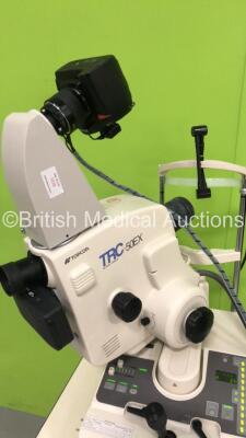 TopCon TRC 50EX Retinal Camera on Motorized Table with Nikon D70S Digital Camera (Powers Up) *S/N 137602* - 3