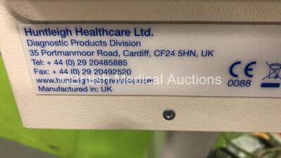 Huntleigh Sonicaid FM800 Encore Fetal Monitor on Stand with 1 x US Transducer - 4