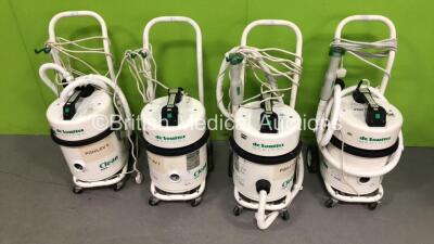 4 x deSoutter Clean Cast Systems (All Power Up) *S/N 1036084 / 1036082*