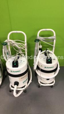 4 x deSoutter Clean Cast Systems (All Power Up) *S/N 1036084 / 1036082* - 2