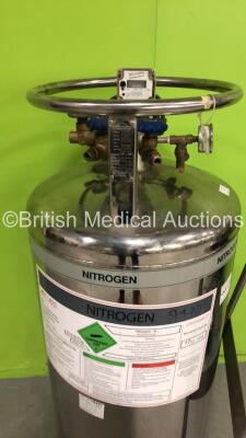 Wessington Cryogenics TPV-120 Nitrogen Vessel on Trolley - 2