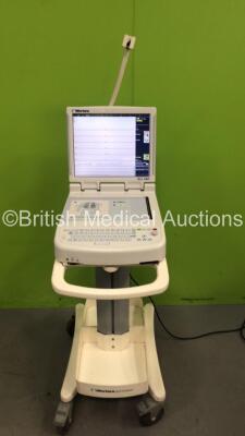 Mortara ELI 350 ECG Machine on Stand (Powers Up)