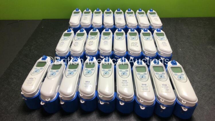 25 x Covidien Thermometers with Base Units