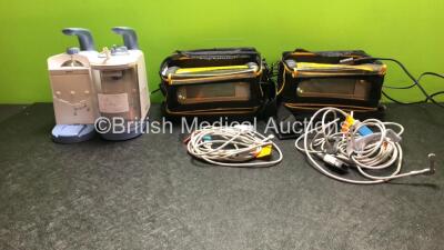 Mixed Lot Including 2 x Ohmeda Trusat Pulse Oximeters with 2 x AC Power Supplies and 2 x Connection Cables in Carry Bags (Both Power Up) 2 x Medela Type 200.4100 Pumps with 1 x Cup (Both Untested Due to Missing Power Supplies) *SN 1330279, 1330280,