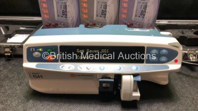 Mixed Lot Including 3 x LD-582 Upper Arm BP Monitors, 2 x i Care Tonometers in Carry Case (1 Powers Up, 1 Untested Due to Possible Flat Battery) 1 x Alaris GH Infusion Pump (Powers Up with Error) - 4