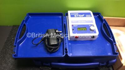 Mixed Lot Including 1 x Sweat Stop DE 20 Iontophoresis Device with 1 x AC Power Supply (Powers Up) 2 x Drager Infinity M Cable Modules and 1 x Hidrex PSP 100 Unit - 2